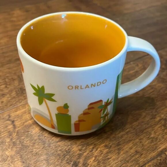 Starbucks “YOU ARE HERE” Collection, Orlando, 14 oz. Mug! - Picture 1 of 5